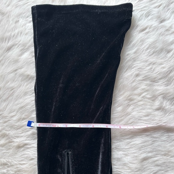 Jeffrey Campbell Over-The-Knee Velvet Boots | Size: 8.5 - Picture 11 of 12